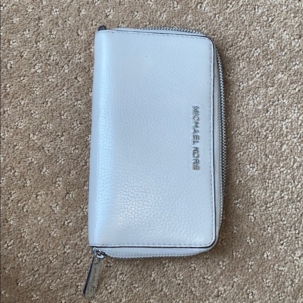 Michael Kors Light Gray Wallet
